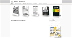 Desktop Screenshot of minhorst.com
