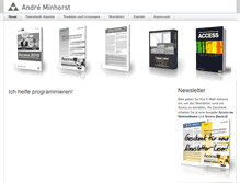 Tablet Screenshot of minhorst.com